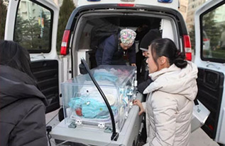 雷波县妇婴监护型护送